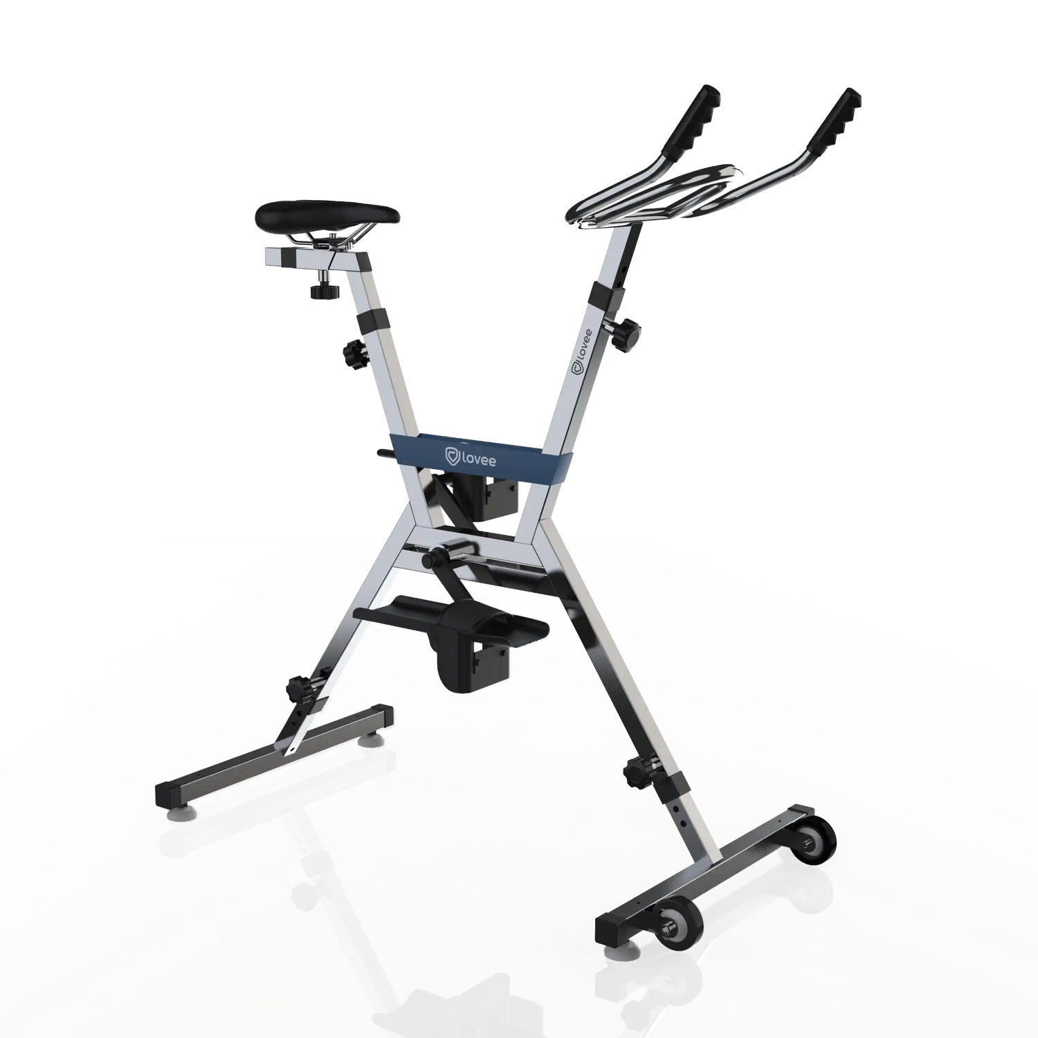Aquabike Lovee com elástico azul. ::visuel:azul