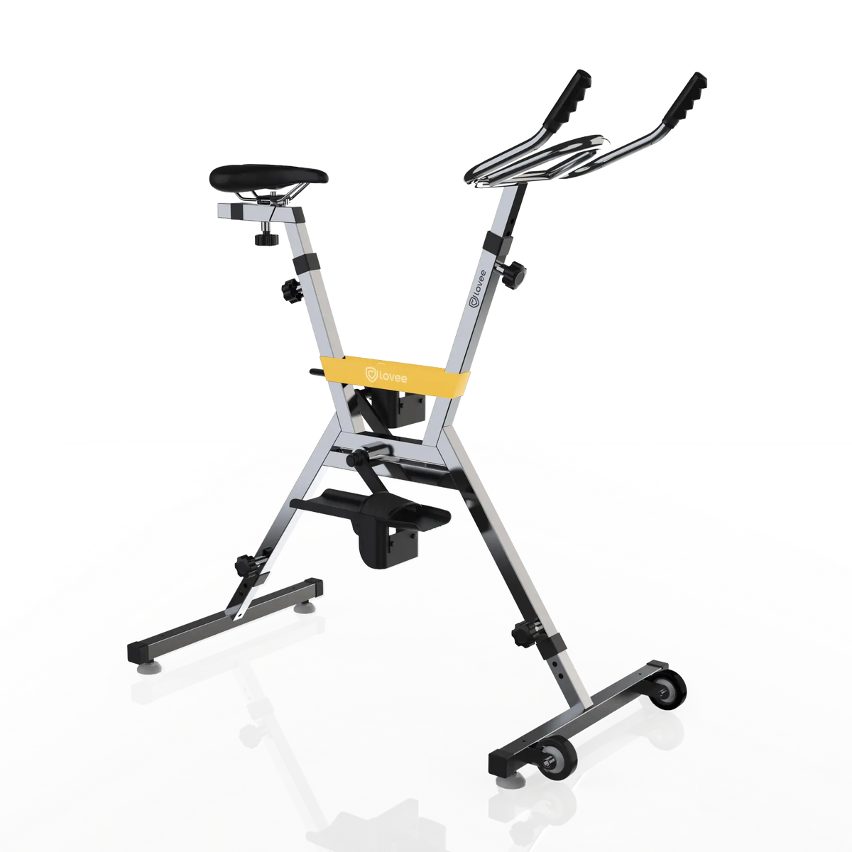 Aquabike Lovee avec élastique jaune. ::visuel:jaune